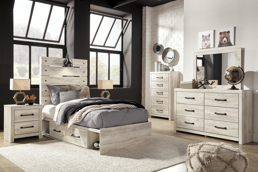 Cambeck Bed with 4 Storage Drawers - Casa Morelos / Coahuila Furniture (Oklahoma City, OK)