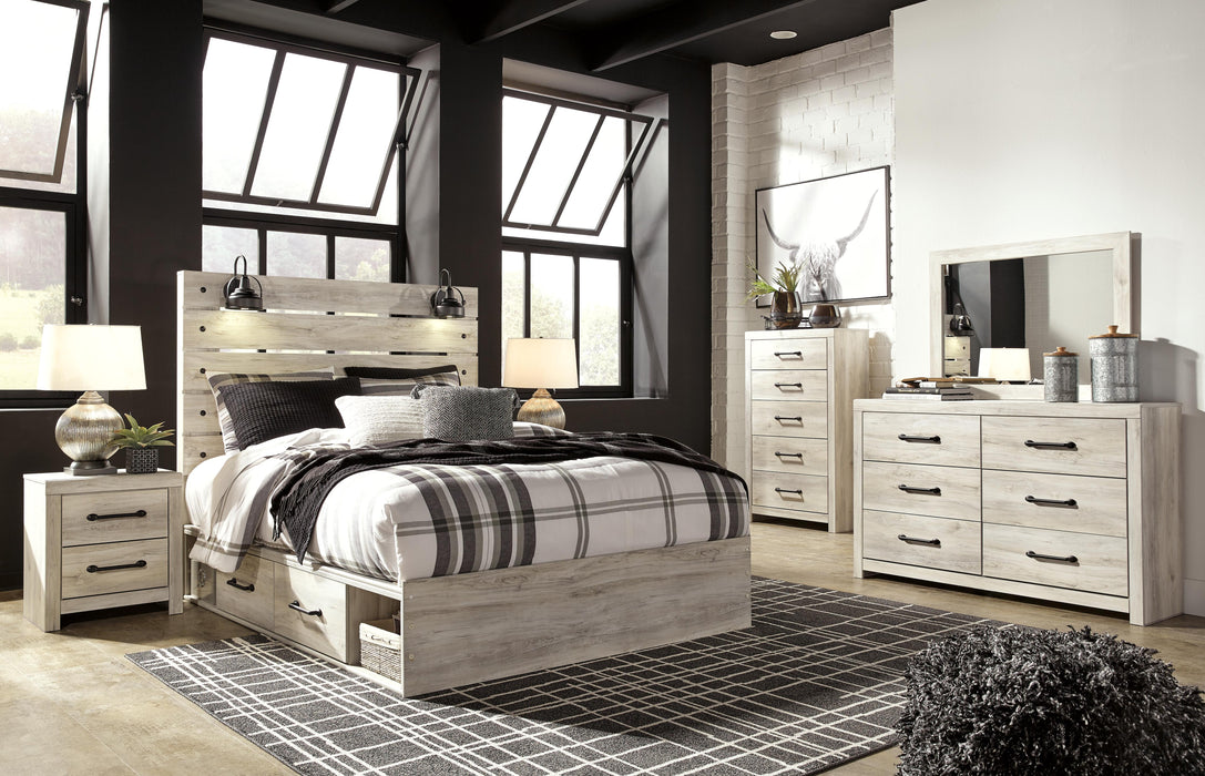 Cambeck Bed with 2 Storage Drawers - Casa Morelos / Coahuila Furniture (Oklahoma City, OK)