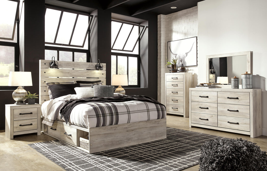 Cambeck Bed with 4 Storage Drawers - Casa Morelos / Coahuila Furniture (Oklahoma City, OK)