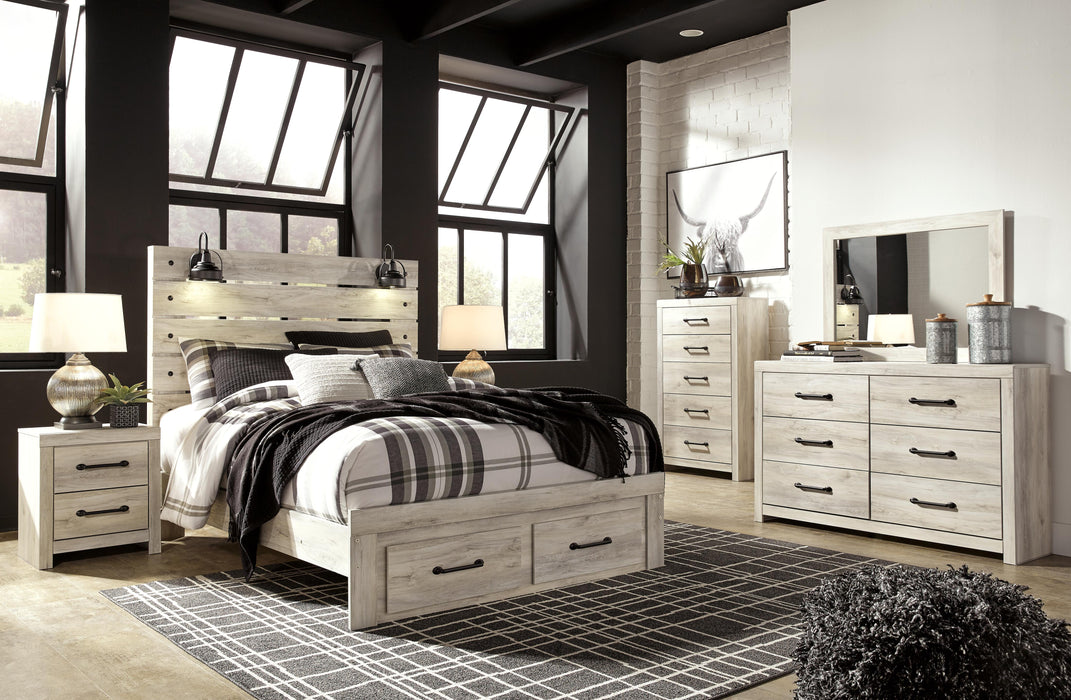 Cambeck Bed with 2 Storage Drawers - Casa Morelos / Coahuila Furniture (Oklahoma City, OK)