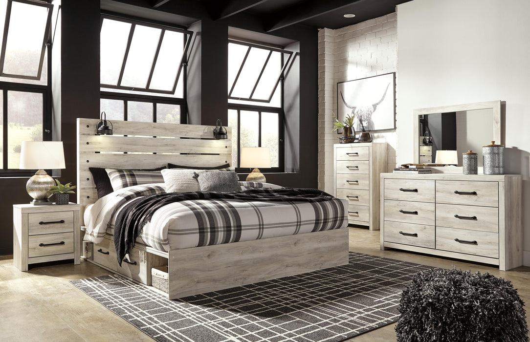 Cambeck Bed with 2 Storage Drawers - Casa Morelos / Coahuila Furniture (Oklahoma City, OK)