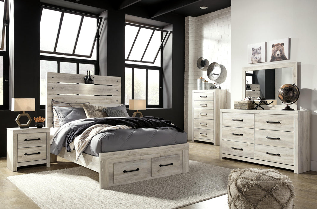 Cambeck Bed with 2 Storage Drawers - Casa Morelos / Coahuila Furniture (Oklahoma City, OK)