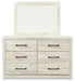 Cambeck Dresser and Mirror - Casa Morelos / Coahuila Furniture (Oklahoma City, OK)