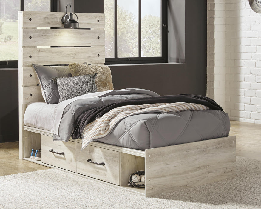 Cambeck Bed with 2 Storage Drawers - Casa Morelos / Coahuila Furniture (Oklahoma City, OK)