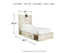 Cambeck Bed with 2 Storage Drawers - Casa Morelos / Coahuila Furniture (Oklahoma City, OK)
