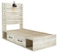 Cambeck Bed with 2 Storage Drawers - Casa Morelos / Coahuila Furniture (Oklahoma City, OK)