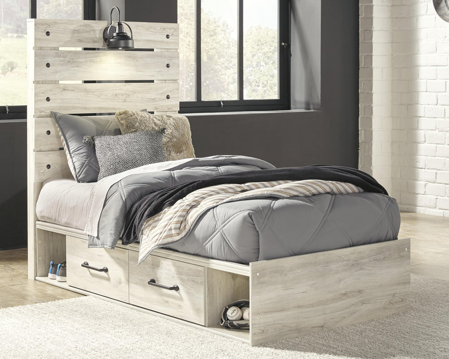 Cambeck Bed with 4 Storage Drawers - Casa Morelos / Coahuila Furniture (Oklahoma City, OK)