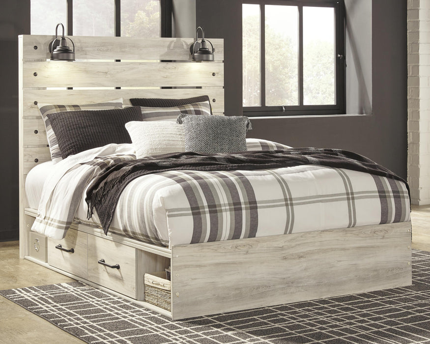Cambeck Bed with 2 Storage Drawers - Casa Morelos / Coahuila Furniture (Oklahoma City, OK)