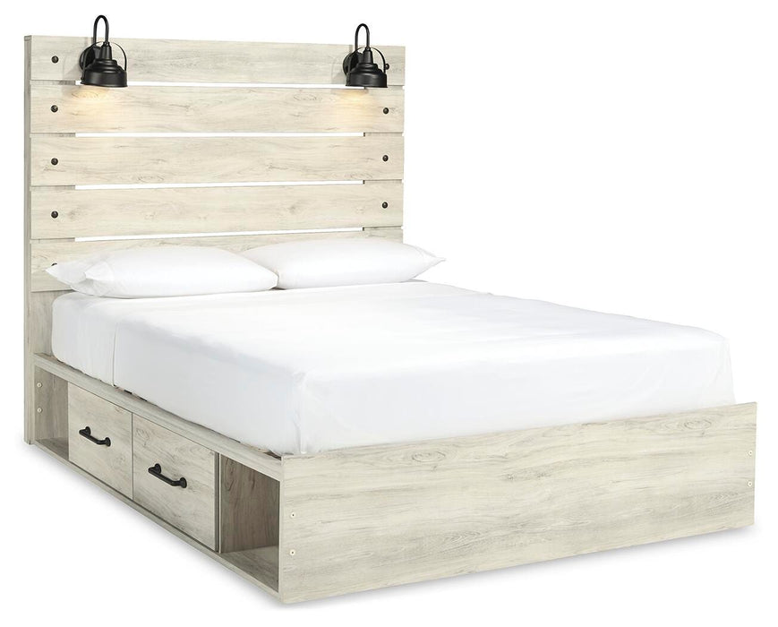 Cambeck Bed with 2 Storage Drawers - Casa Morelos / Coahuila Furniture (Oklahoma City, OK)