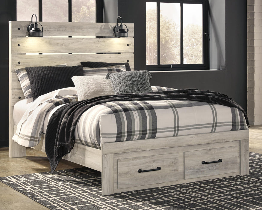 Cambeck Bed with 2 Storage Drawers - Casa Morelos / Coahuila Furniture (Oklahoma City, OK)