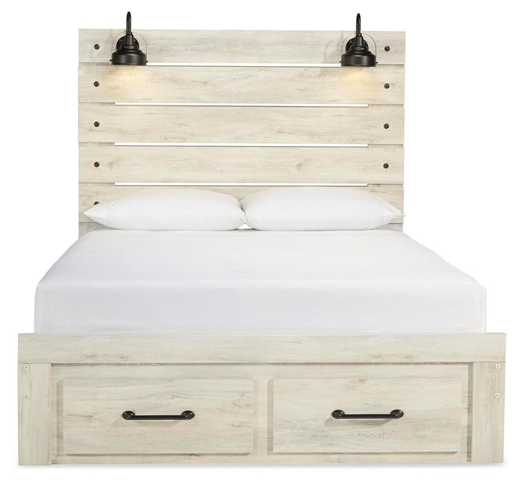 Cambeck Bed with 2 Storage Drawers - Casa Morelos / Coahuila Furniture (Oklahoma City, OK)