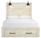 Cambeck Bed with 2 Storage Drawers - Casa Morelos / Coahuila Furniture (Oklahoma City, OK)