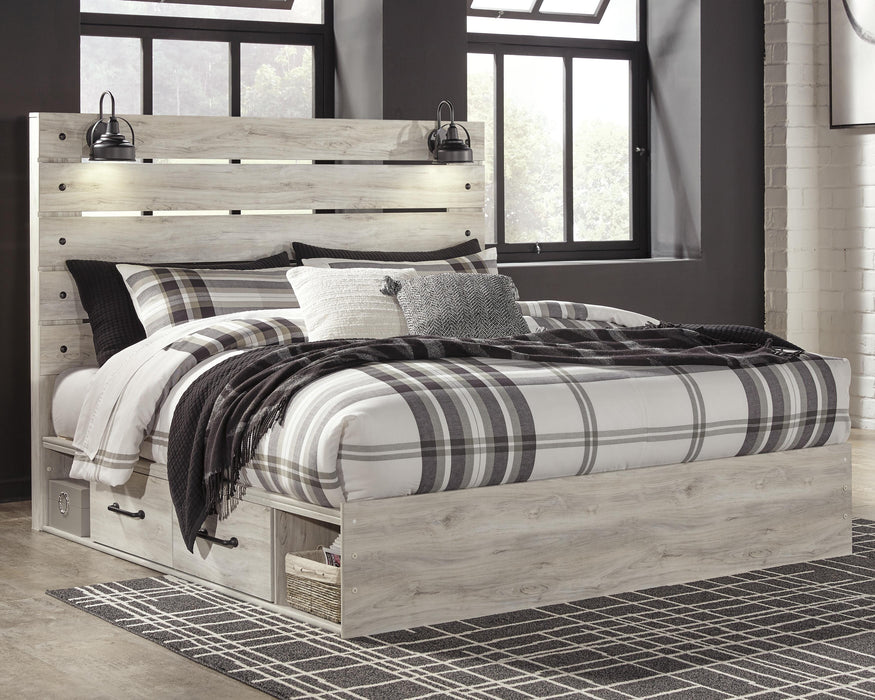 Cambeck Bed with 2 Storage Drawers - Casa Morelos / Coahuila Furniture (Oklahoma City, OK)
