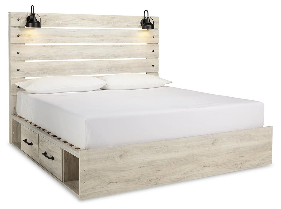 Cambeck Bed with 2 Storage Drawers - Casa Morelos / Coahuila Furniture (Oklahoma City, OK)