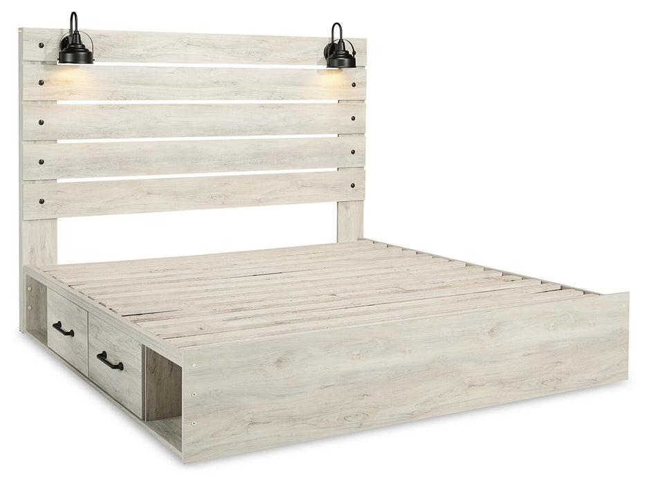 Cambeck Bed with 2 Storage Drawers - Casa Morelos / Coahuila Furniture (Oklahoma City, OK)