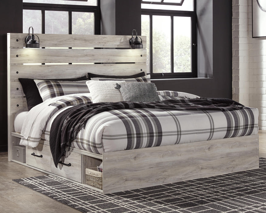 Cambeck Bed with 4 Storage Drawers - Casa Morelos / Coahuila Furniture (Oklahoma City, OK)