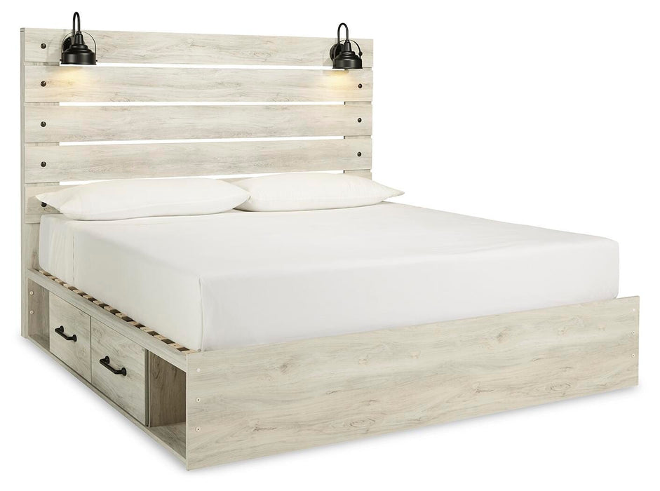 Cambeck Bed with 4 Storage Drawers - Casa Morelos / Coahuila Furniture (Oklahoma City, OK)