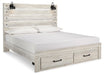 Cambeck Bed with 2 Storage Drawers - Casa Morelos / Coahuila Furniture (Oklahoma City, OK)