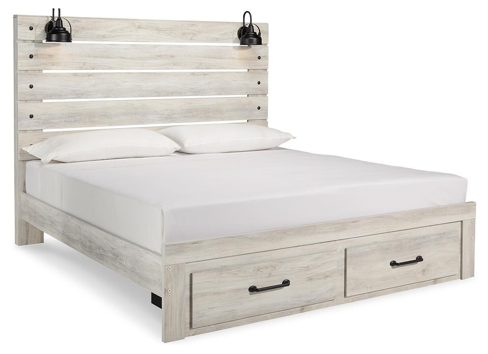 Cambeck Bed with 2 Storage Drawers - Casa Morelos / Coahuila Furniture (Oklahoma City, OK)