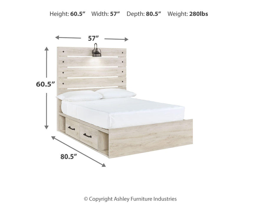 Cambeck Bed with 4 Storage Drawers - Casa Morelos / Coahuila Furniture (Oklahoma City, OK)