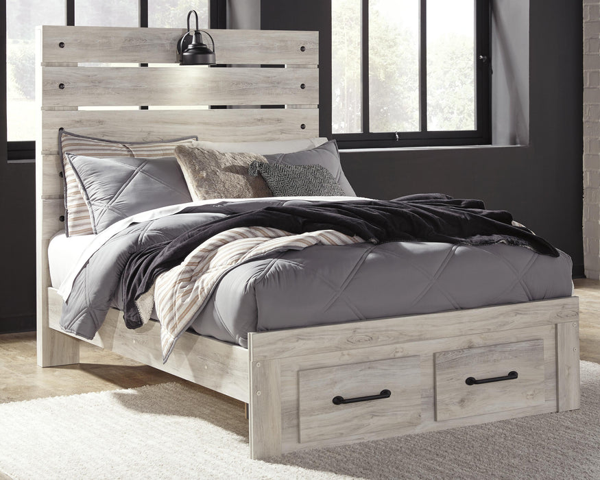 Cambeck Bed with 2 Storage Drawers - Casa Morelos / Coahuila Furniture (Oklahoma City, OK)