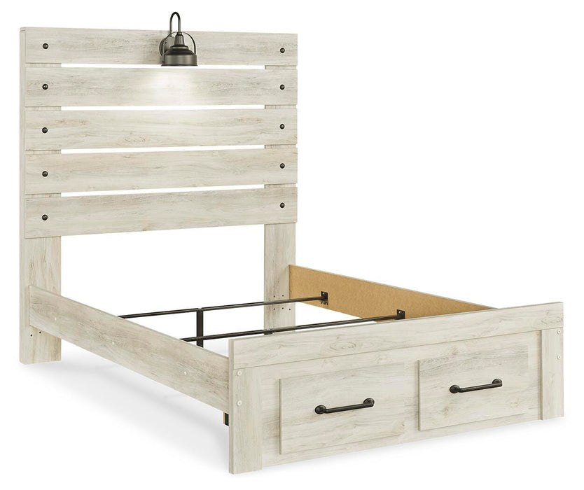 Cambeck Bed with 2 Storage Drawers - Casa Morelos / Coahuila Furniture (Oklahoma City, OK)