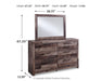 Derekson Dresser and Mirror - Casa Morelos / Coahuila Furniture (Oklahoma City, OK)