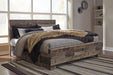 Derekson Bed with 2 Side Storage - Casa Morelos / Coahuila Furniture (Oklahoma City, OK)