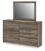 Elbrim Dresser and Mirror - Casa Morelos / Coahuila Furniture (Oklahoma City, OK)