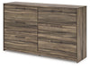 Elbrim Dresser and Mirror - Casa Morelos / Coahuila Furniture (Oklahoma City, OK)