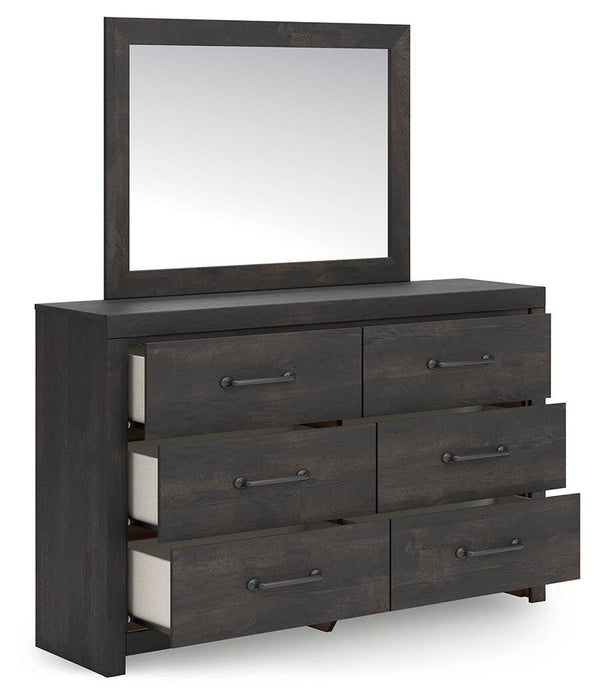 Hollivern Dresser and Mirror - Casa Morelos / Coahuila Furniture (Oklahoma City, OK)