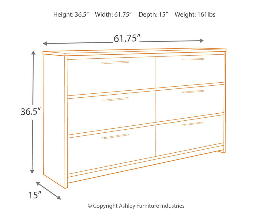 Baystorm Dresser - Casa Morelos / Coahuila Furniture (Oklahoma City, OK)