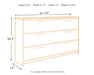 Baystorm Dresser - Casa Morelos / Coahuila Furniture (Oklahoma City, OK)