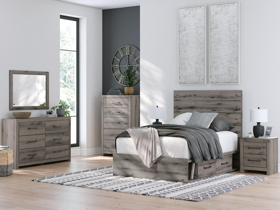 Graystorm Bed with Storage - Casa Morelos / Coahuila Furniture (Oklahoma City, OK)