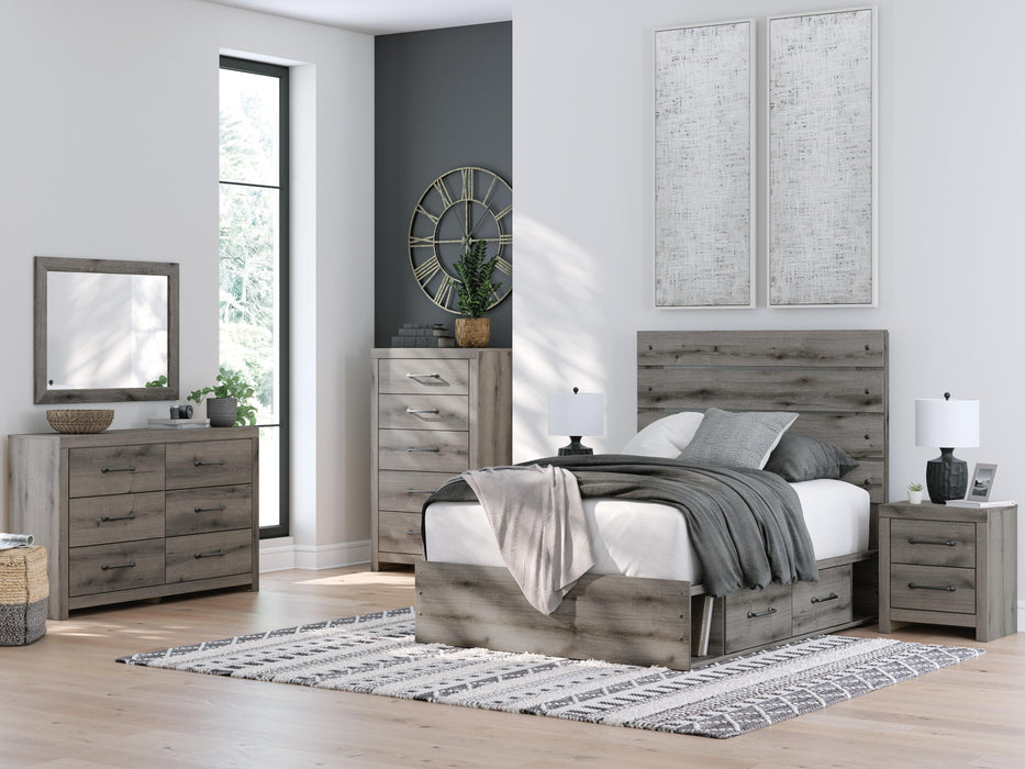 Graystorm Bed with Storage - Casa Morelos / Coahuila Furniture (Oklahoma City, OK)