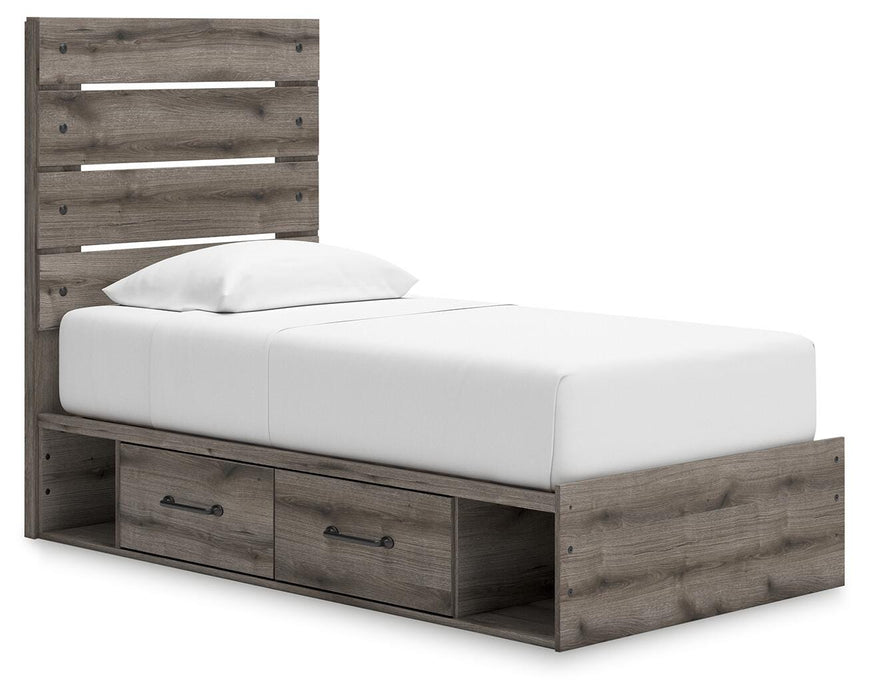 Graystorm Bed with Storage - Casa Morelos / Coahuila Furniture (Oklahoma City, OK)
