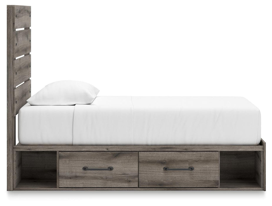 Graystorm Bed with Storage - Casa Morelos / Coahuila Furniture (Oklahoma City, OK)