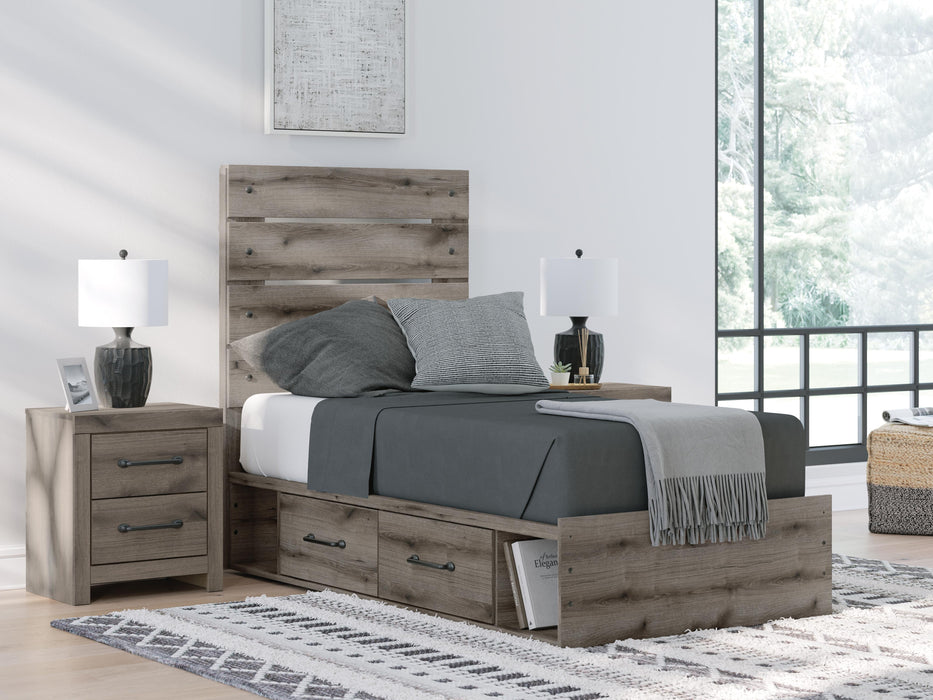 Graystorm Bed with Storage - Casa Morelos / Coahuila Furniture (Oklahoma City, OK)