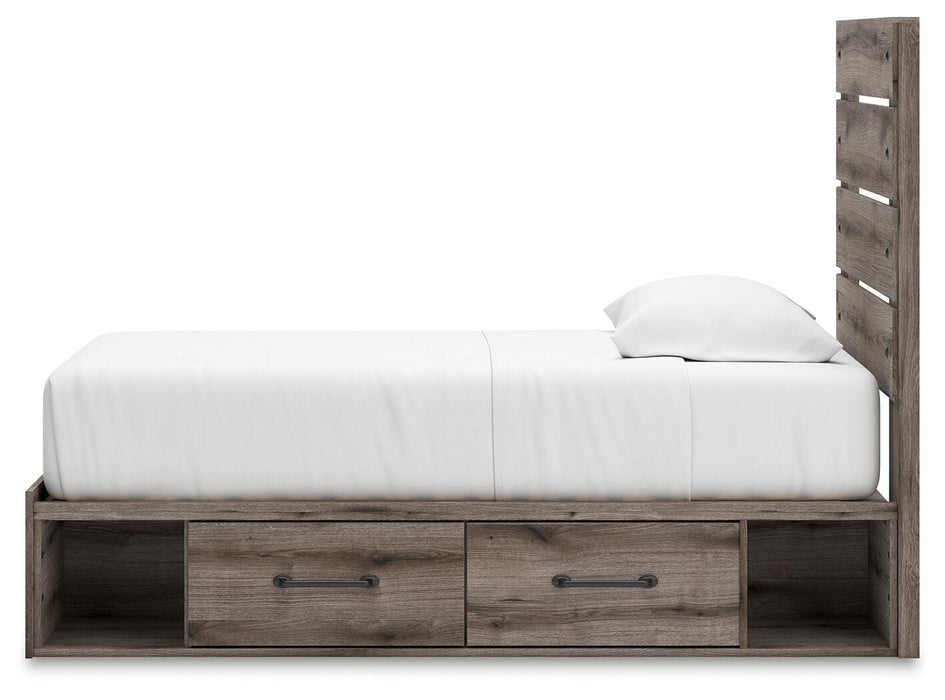 Graystorm Bed with Storage - Casa Morelos / Coahuila Furniture (Oklahoma City, OK)