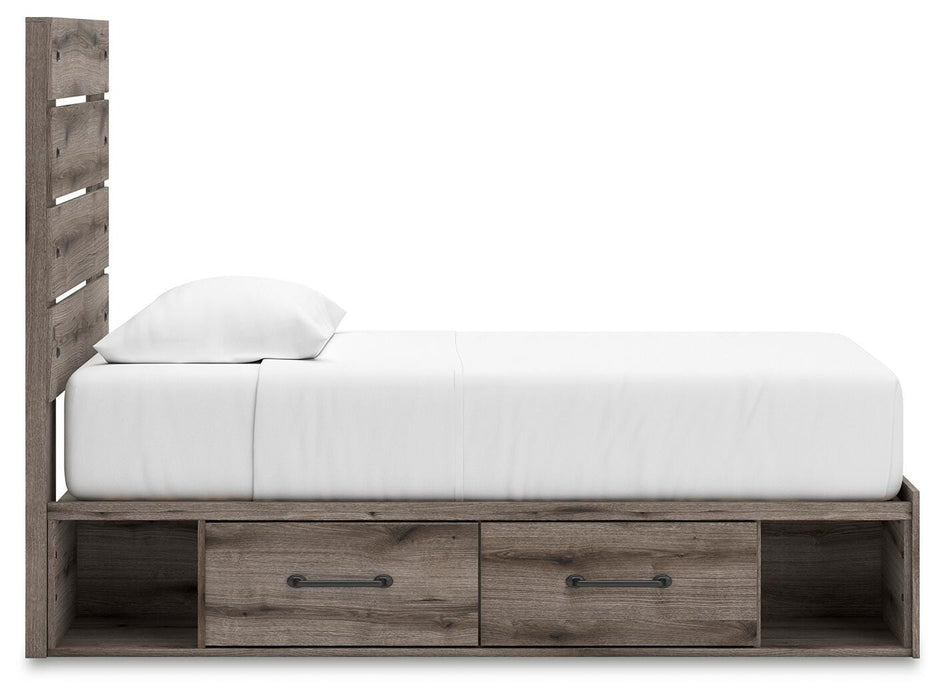 Graystorm Bed with Storage - Casa Morelos / Coahuila Furniture (Oklahoma City, OK)