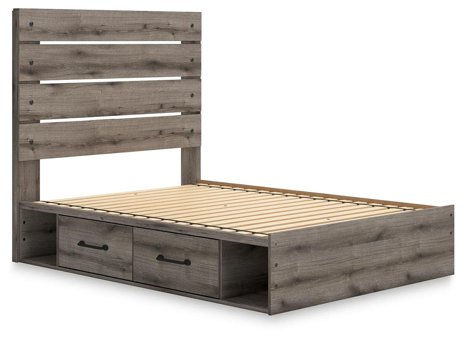 Graystorm Bed with Storage - Casa Morelos / Coahuila Furniture (Oklahoma City, OK)