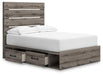 Graystorm Bed with Storage - Casa Morelos / Coahuila Furniture (Oklahoma City, OK)