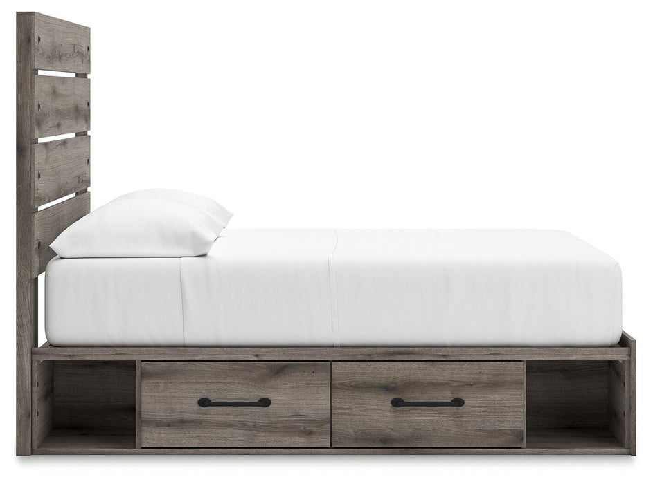 Graystorm Bed with Storage - Casa Morelos / Coahuila Furniture (Oklahoma City, OK)