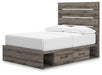 Graystorm Bed with Storage - Casa Morelos / Coahuila Furniture (Oklahoma City, OK)
