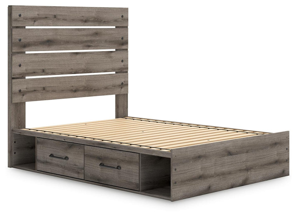 Graystorm Bed with Storage - Casa Morelos / Coahuila Furniture (Oklahoma City, OK)
