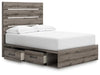 Graystorm Bed with Storage - Casa Morelos / Coahuila Furniture (Oklahoma City, OK)