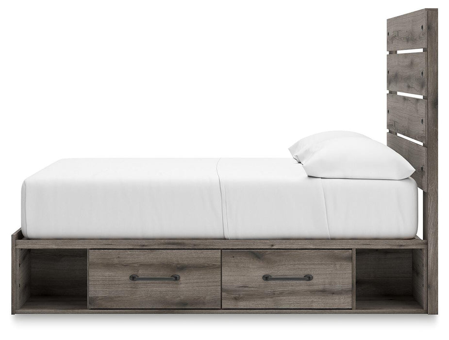 Graystorm Bed with Storage - Casa Morelos / Coahuila Furniture (Oklahoma City, OK)