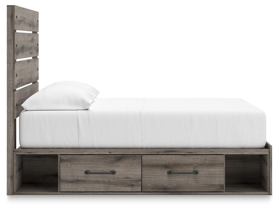 Graystorm Bed with Storage - Casa Morelos / Coahuila Furniture (Oklahoma City, OK)