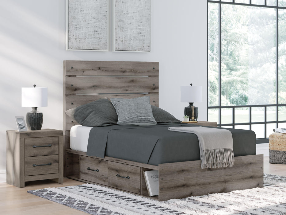 Graystorm Bed with Storage - Casa Morelos / Coahuila Furniture (Oklahoma City, OK)