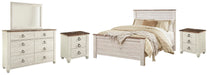 Willowton Bedroom Set - Casa Morelos / Coahuila Furniture (Oklahoma City, OK)